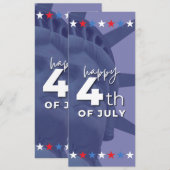#Gelukkig4JulyVlakkeKaart (Voorkant / Achterkant)
