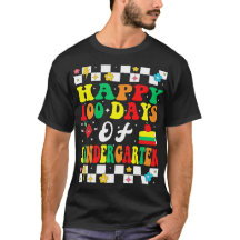 Gelukkig 100 dagen kleuterschool T-shirt