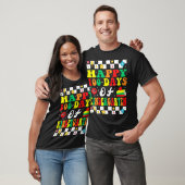 Gelukkig 100 dagen kleuterschool T-shirt (Unisex)