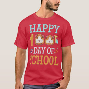 Gelukkig 100 dagen school cavia perfecte cadeaus t-shirt