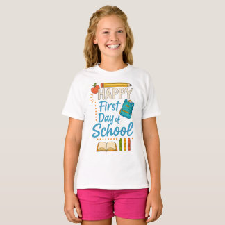 Gelukkig 100 dagen school T-shirt