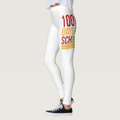 Gelukkig 100 dagen schoolkaartenpotlood leggings (Links)
