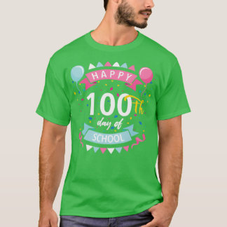 gelukkig 100 schooldagen 41 t-shirt