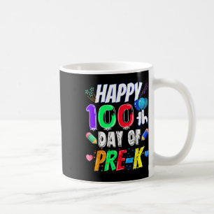 Gelukkig 100e schooldag cadeau 100 dagen Pre-k T Koffiemok