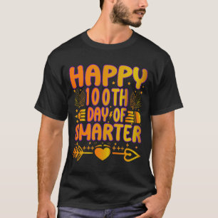 Gelukkig 100e schooldag slimmer T-shirt