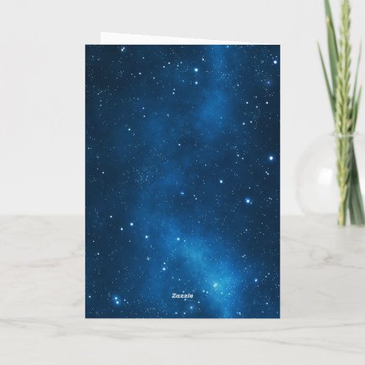 Gelukkig 100ste verjaardagsfeest Blauw Goud Kaart (Achterkant)