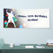 Gelukkig 12e verjaardagsfeest Verlichte banner (Beurs)