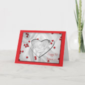 Gelukkig 1-jarig jubileumkaart kaart (Voorkant)