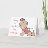 GELUKKIG **1e MOEDERDAG MAMA** Feestdagen Kaart (Voorkant)