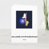 Gelukkig 1st Vaderdag Kaart (Achterkant)