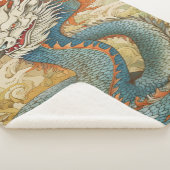 Gelukkig 2024 jaar Dragon No3 Sherpa Deken (3/4)