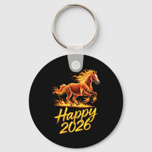 Gelukkig 2026 Jaar Van Het Paard Chinese Zodiak Ni Sleutelhanger