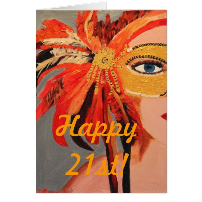 Gelukkig 21ste! (Voorkant)