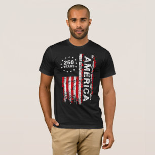 Gelukkig 250 jaar Amerika  T-shirt