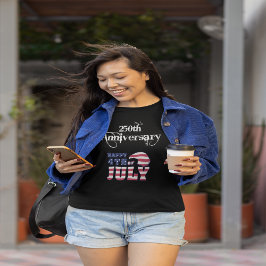 Gelukkig 250-jarig jubileum 4 juli t-shirt