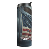 Gelukkig 250e verjaardag USA Thermosbeker (Gedraaid links)