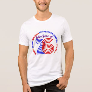 GELUKKIG 250TH AMERIKA SEMIQUINCENTENNIAL 1776-202 Tri-Blend SHIRT