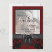 Gelukkig 25-jarig huwelijksjubileum traditionele f kaart (Voorkant)