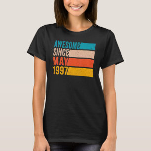 Gelukkig 25e Verjaardagsfeest 25 Jaar Oud Geweldig T-shirt