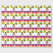 gelukkig 2 zijn de beste moeder cadeaupapier (Vlak)