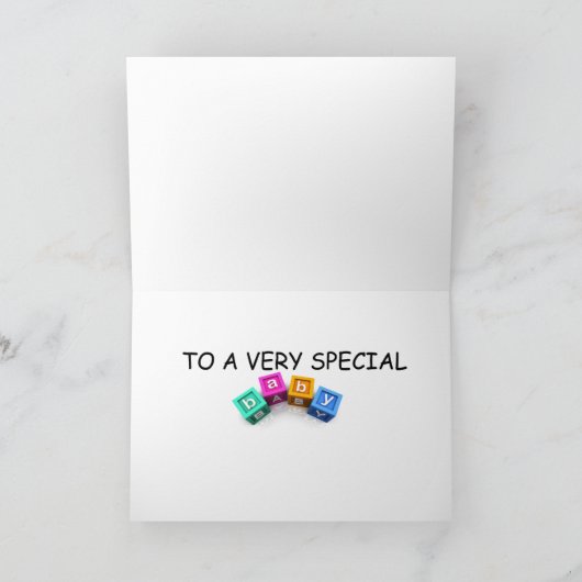 GELUKKIG ***2e*** VERJAARDAG Kaart (Binnen)