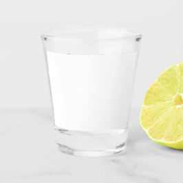 Gelukkig 30-jarig huwelijksjubileum zilver blauwe  shot glas