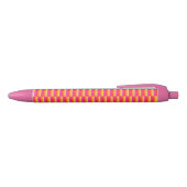 Gelukkig 3D Regenboog Tegels Patroon Zwarte Inkt Pen (Bovenkant)