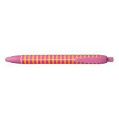 Gelukkig 3D Regenboog Tegels Patroon Zwarte Inkt Pen (Achterkant)