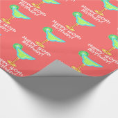 Gelukkig 40ste verjaardag! Margaritas Wrapping Pap Cadeaupapier (Hoek)