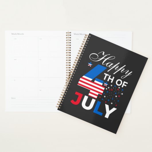 Gelukkig 4 juli-97958 planner (Display)