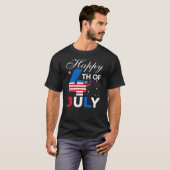 Gelukkig 4 juli-97958 t-shirt (Voorkant volledig)