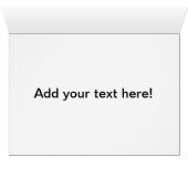 Gelukkig 4 juli! Amerikaanse vlag  (Binenzijde Horizontaal (Onderkant))