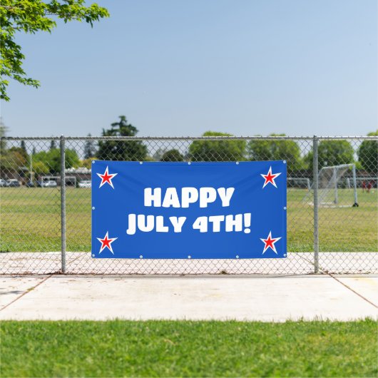 Gelukkig 4 juli Banner (Insitu)