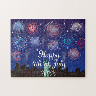 Gelukkig 4 juli in New York Legpuzzel