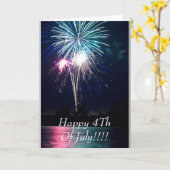 Gelukkig 4 juli!!!! kaart (Gele Bloem)