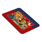 Gelukkig 4 juli.  Kinder Magneet (Rechterzijde)