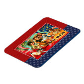 Gelukkig 4 juli.  Kinder Magneet (Linkerzijde)