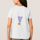 Gelukkig 4 juli kinder T-shirt – Amerikaanse vlag (Achterkant)