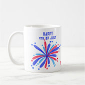 Gelukkig 4 juli koffiemok (Links)