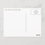 Gelukkig 4 juli.  Pin-up Briefkaart (Achterkant)