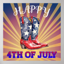 Gelukkig 4 juli Poster
