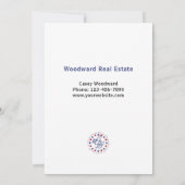 Gelukkig 4 juli Referrals Make Business Sparkle Bedankkaart (Achterkant)