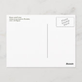 Gelukkig 4 juli. Retro Pin-up Briefkaart (Achterkant)