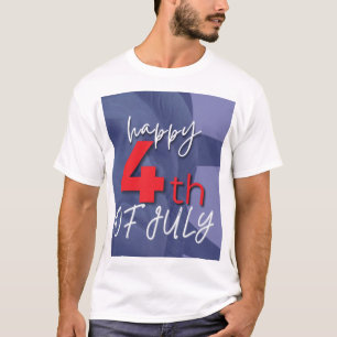 Gelukkig 4 juli T-shirt Onafhankelijkheidsdag Sh