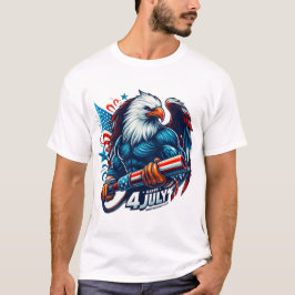 Gelukkig 4 JULI T-shirt.... T-shirt