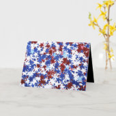 Gelukkig 4 juli Wenskaart Kaart (Gele Bloem)