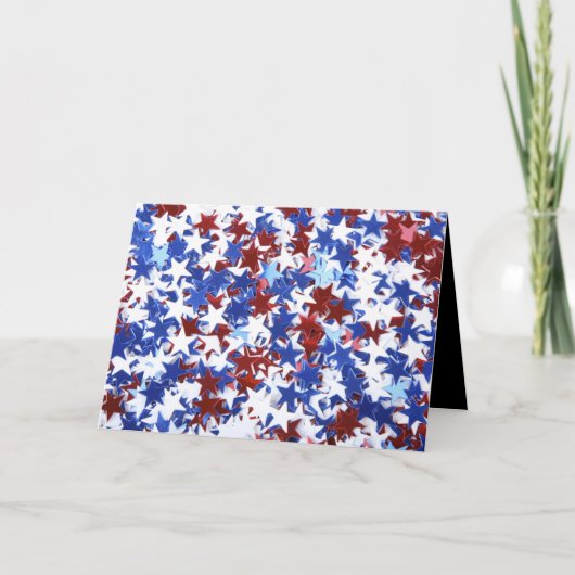 Gelukkig 4 juli Wenskaart Kaart (Voorkant)