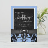 Gelukkig 50-jarig huwelijksjubileum traditionele f kaart (Staand voorkant)