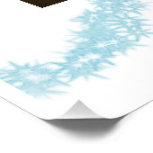 Gelukkig 50-jarig jubileum voeg naam koppel datum perfect poster (Hoek)