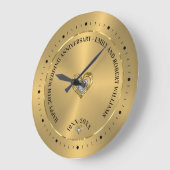 Gelukkig 50e gouden bruiloft Jubileum Grote Klok (Hoek)